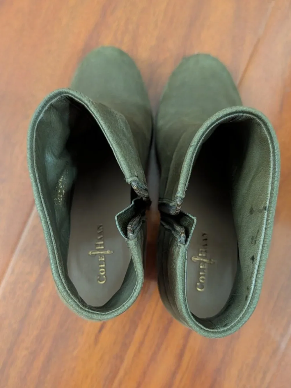 Cole Haan Cassidy Bootie (5M, Fatigue Nubuck)